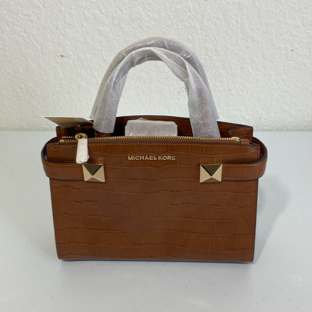 *NEW* Michael Kors Karla 35F8GKGS1E walnut